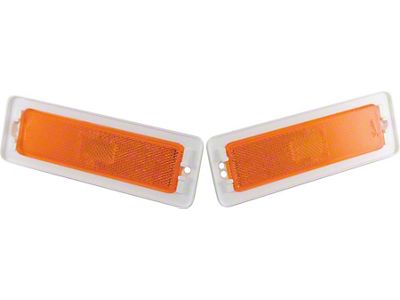 1970-1974 Chevy Nova Side Marker Lens, Front, Amber