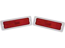 Side Marker Lens, Rear, Red (70-74 Nova)
