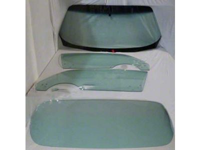 1970-1974 Firebird Complete Glass Package, Green