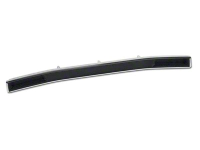1970-1975 Corvette Seat Back Molding Upper Without Shoulder Belt Opening