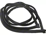 T-Top Weatherstrip; Driver and Passenger Side (68-77 Corvette C3 w/ T-Top)