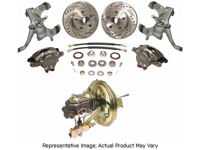 1970-1978 Drop Spindle Complet Front Brake Kit CPP