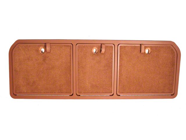 3-Door Plush Rear Storage Compartment Assembly (70-Early 79 Corvette C3)