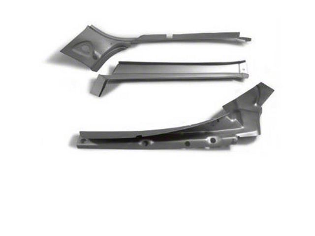 70-81 Camaro A- Pillar Drivers Side 3 Piece Kit