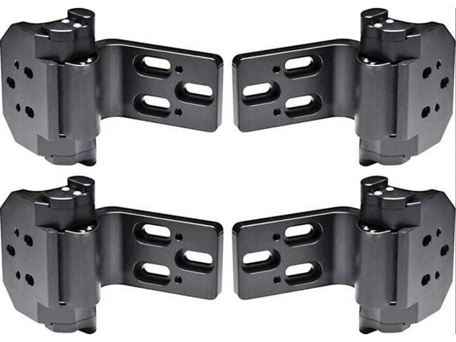 1970-1981 Camaro/Firebird Door Hinge Kit - Black