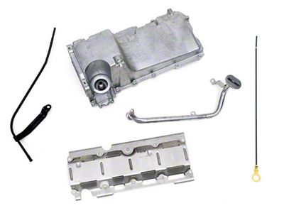 Oil Pan Kit,Alunimum,For LS1/LS2/LS6 Engines,55-72