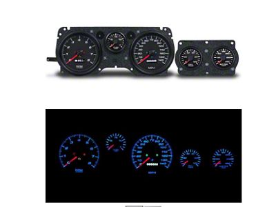 1970-1981 Firebird Performance II Gauge Kit Black