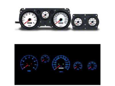 1970-1981 Firebird Performance II Gauge Kit White