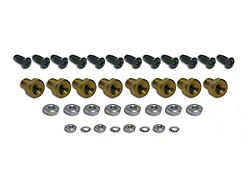 CA Rocker Panel Molding Mounting Kit, 1970-1982 