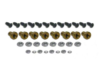Rocker Panel Molding Mounting Kit, 1970-1982