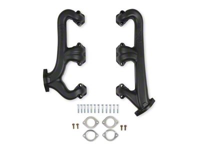 1970-1992 Camaro Hooker Small Block Exhaust Manifolds Black Ceramic