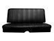 1970-71 Ford Torino 2 Door Hardtop Formal Roof Rear Bench Seat Cover, For Cars With Front Bench Seat