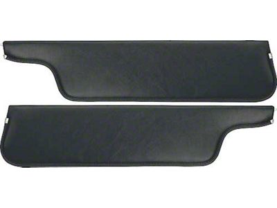 Sun Visors/ Pair/ Black/ 70-72 F100-f750