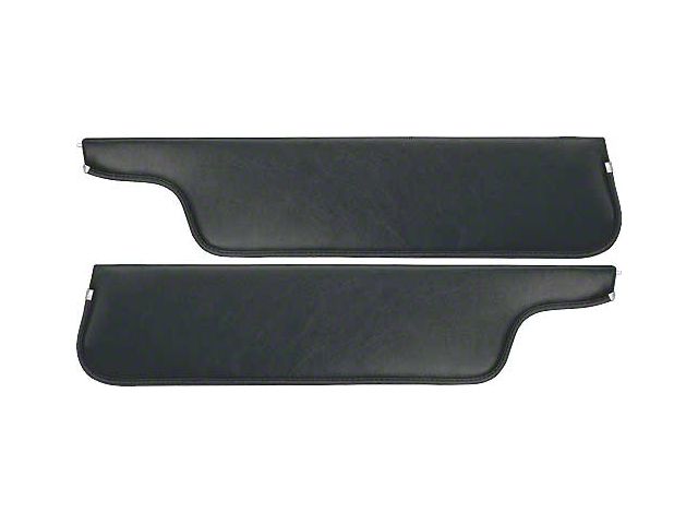 Sun Visors/ Pair/ Black/ 70-72 F100-f750