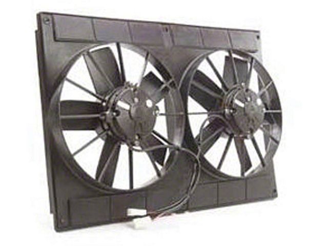 1970-92 Camaro DeWitts Dual Electric Fan Universal 11 Assembly