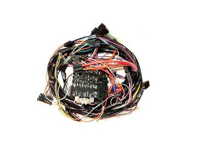 1970 Corvette Dash Wiring Harness With Air Conditioning 2nd Design