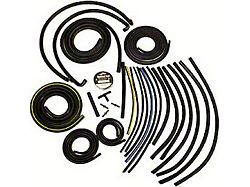 Headlight And Windshield Wiper Door Vacuum Hose Kit (1970 Corvette C3)