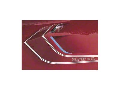 1970 Corvette Hood Stencil Kit LT1