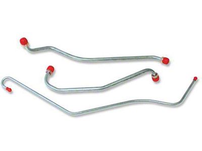 1970 El Camino Engine Line, Fuel Pump To Carburetor, 396 c.i. With Four Barrel, OE Steel