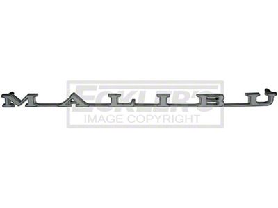 1970 El Camino Fender Emblems, Malibu