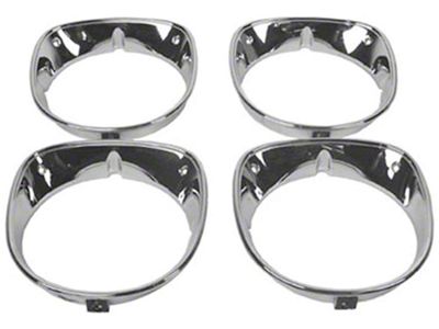 OPR 1970 El Camino Headlight Bezel Set