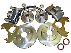 1970 Fairlane, 1970-71 Torino-Montego-Ranchero Front Disc Brake Conversion Kit, 5 Lug Bolt On