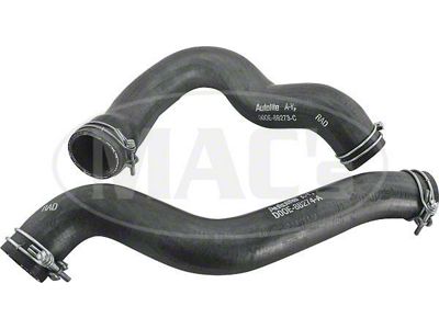 1970 Fairlane-Ranchero Radiator Hose Set With Script For 429 Cobra Jet