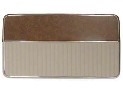 1970 Ford Pickup Truck Door Trim Panels - Parchment Vinyl - FordF100 & Ford F250 Ranger Or XLT