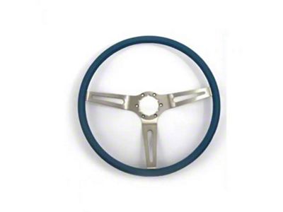 1970 Impala Fullsize Comfort Grip Steering Wheel, Blue