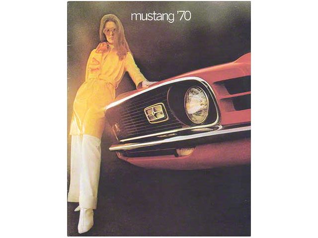 1970 Mustang Sales Brochure