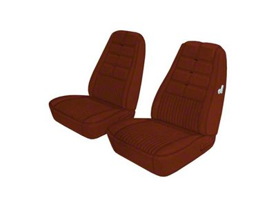 1970 Mustang Deluxe/Grande Hi-Back Front Bucket/Rear Bench Seat Covers, Distinctive Industries