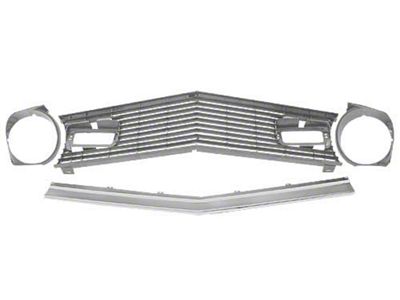 Grille W/sport Lamps/ 70 Mustang