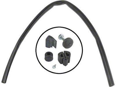 1970 Mustang Hood Seal and Bumper Set, 11 Pieces