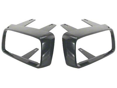 1970 Mustang Mach 1 Grille Mounted Light Bezels, Pair