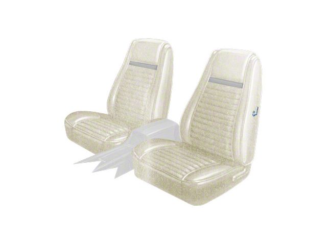 1970 Mustang Mach 1 Hi-Back Front Bucket/Rear Bench Seat Covers, Distinctive Industries