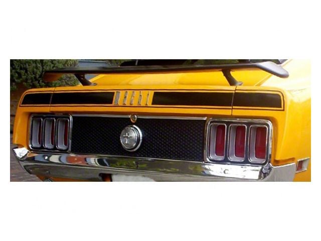 1970 Mustang Mach 1 Trunk Lid Stripe Kit