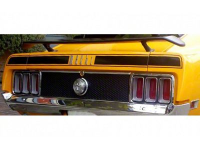 1970 Mustang Mach 1 Trunk Lid Stripe Kit