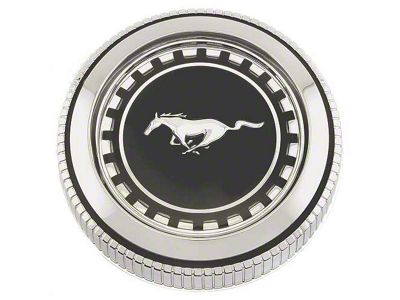 1970 Mustang Non-Vented Gas Cap with Security Cable for Cars with Evaporative Emissions