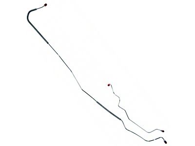 1970 Mustang OEM Steel Rear Axle Brake Lines for 9 Rear End, 2-Piece (9 Rear End)