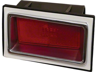 1970 Mustang Rear Side Marker Light Assembly, Left