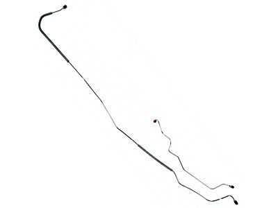 1970 Mustang Stainless Steel Rear Axle Brake Lines for 9 Rear End, 2-Piece (9 Rear End)