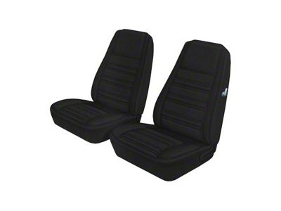 1970 Mustang Standard Hi-Back Front Bucket/Rear Bench Seat Covers, Distinctive Industries