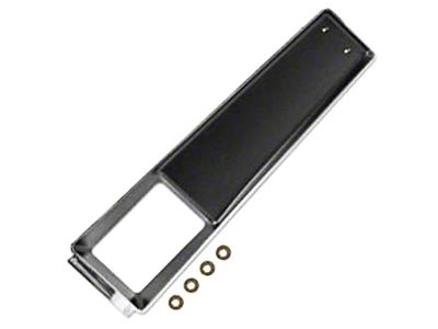 1970 Mustang Standard Interior Manual Transmissio Console Finish Panel (Standard Interior/Manual Transmission)