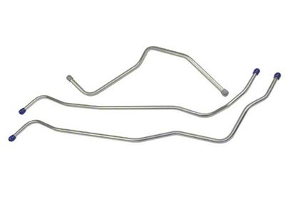 1971-1972 Buick Skylark/GS 3/8, 5/16 Fuel Tank Vapor Lines 3pc, OE Steel