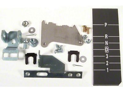 1971-1972 Chevelle Shifter Conversion Kit, Powerglide To 700R4, 200-4R Or 4L60 Transmission