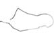 1971-1972 Chevrolet Monte Carlo Power Disc 1/4 Front to Rear Brake Line 1pc, Stainless Steel