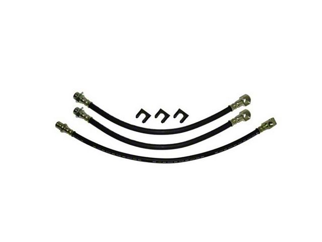 1971-1972 Chevy-GMC Truck Brake Hose Kit, 4WD