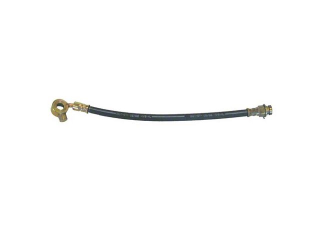 1971-1972 Chevy-GMC Truck Brake Hose, Rubber, Left Front, Half-Ton 2WD, Disc Brakes