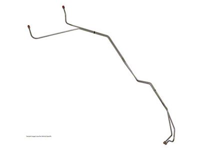 1971-1972 Chevy -GMC Truck Transmission Cooler Lines, Half-Ton 2WD, TH400, 5-16, OE Steel