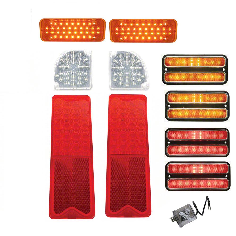 Ecklers LED Light Kit Amber Chevy PU 71-72